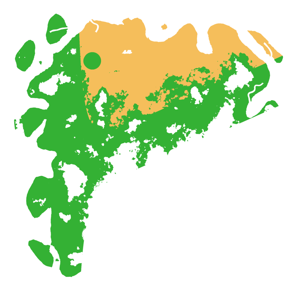 Biome Rust Map: Procedural Map, Size: 4500, Seed: 2082024