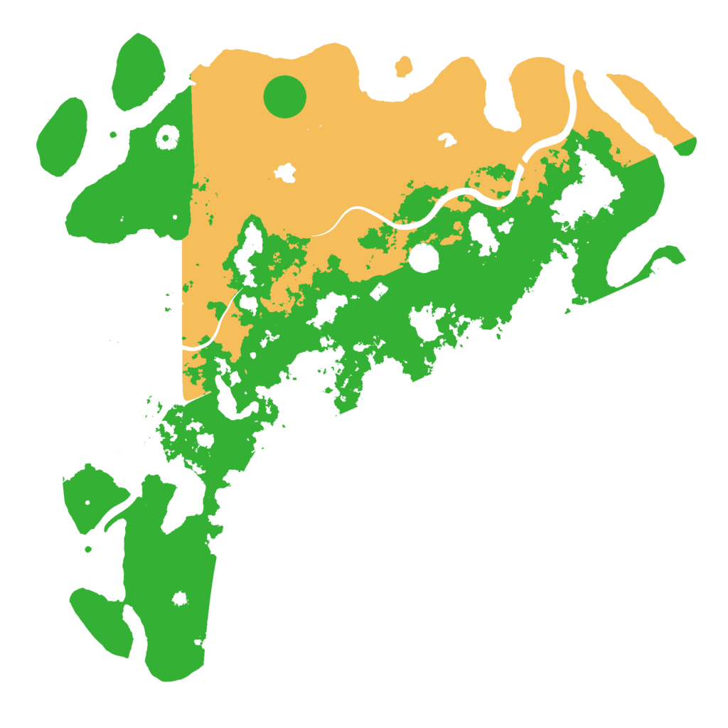 Biome Rust Map: Procedural Map, Size: 4500, Seed: 2082024