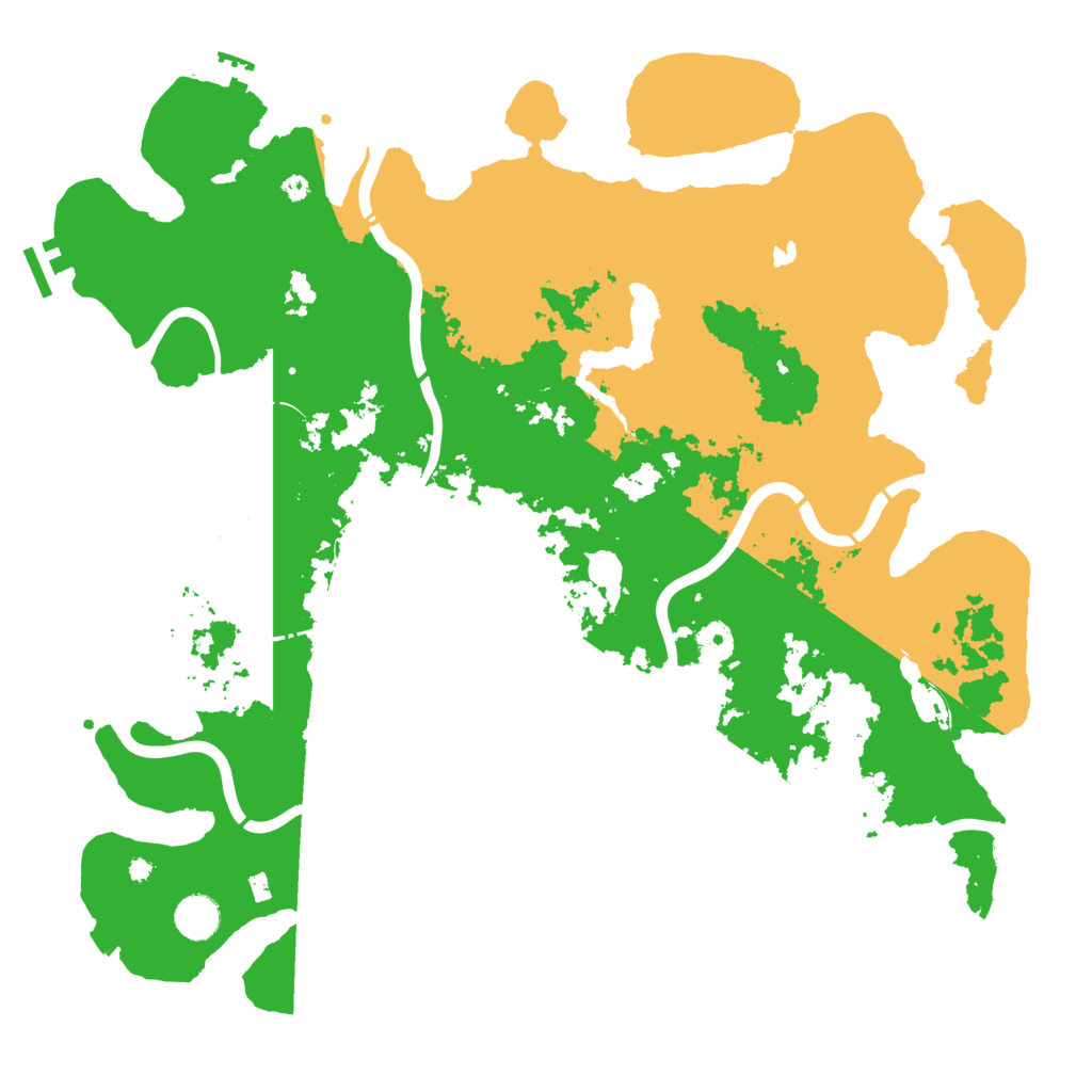 Biome Rust Map: Procedural Map, Size: 4250, Seed: 1754944904