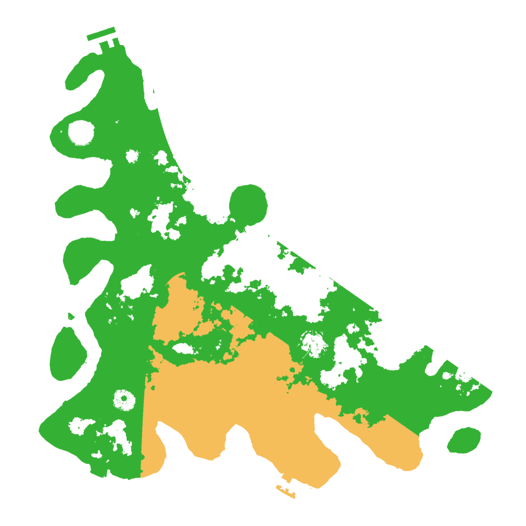 Biome Rust Map: Procedural Map, Size: 3650, Seed: 581129390