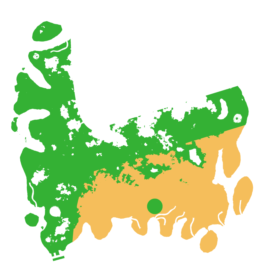 Biome Rust Map: Procedural Map, Size: 4500, Seed: 251778027