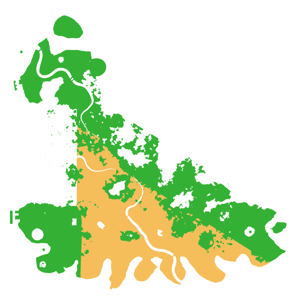 Biome Rust Map: Procedural Map, Size: 4700, Seed: 646953247
