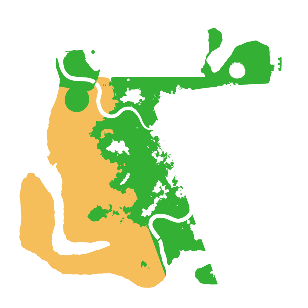 Biome Rust Map: Procedural Map, Size: 3400, Seed: 255624593