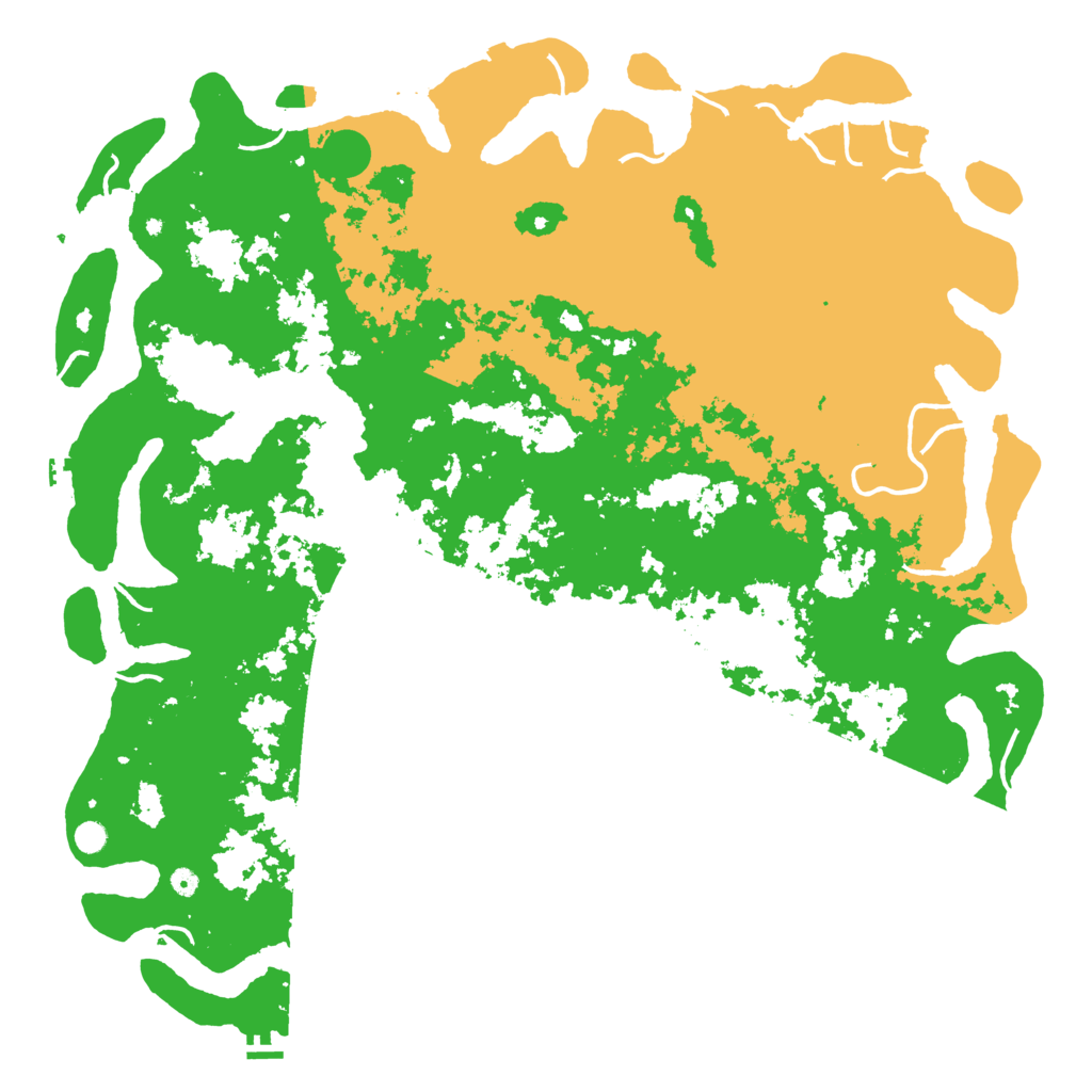 Biome Rust Map: Procedural Map, Size: 6000, Seed: 11052015