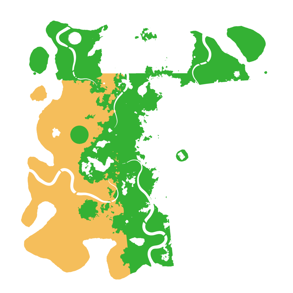Biome Rust Map: Procedural Map, Size: 4250, Seed: 14111