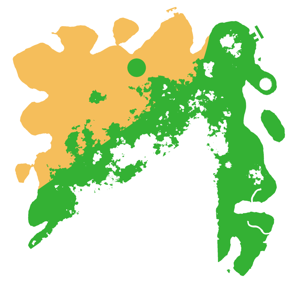 Biome Rust Map: Procedural Map, Size: 4250, Seed: 13072025