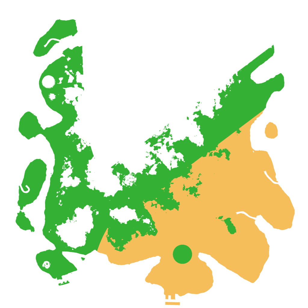 Biome Rust Map: Procedural Map, Size: 4250, Seed: 446486919
