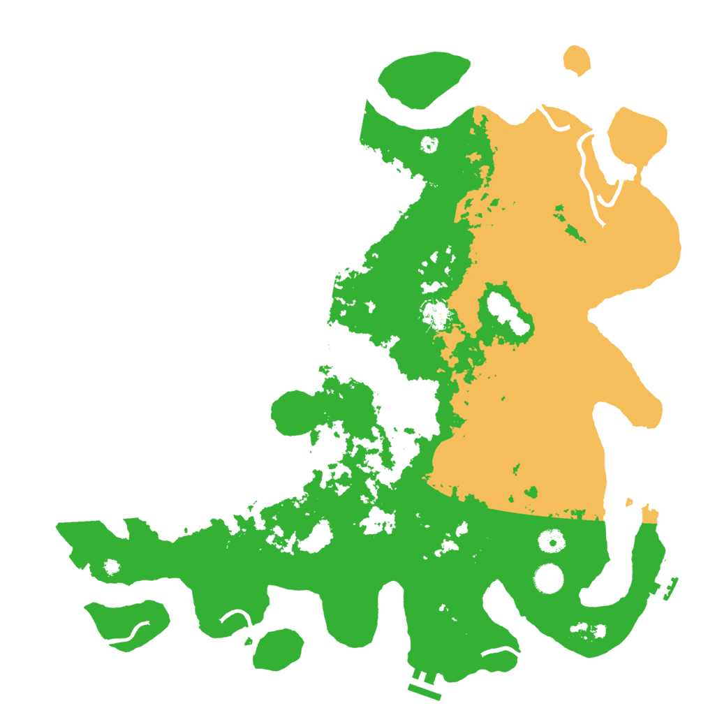 Biome Rust Map: Procedural Map, Size: 4250, Seed: 1144408451