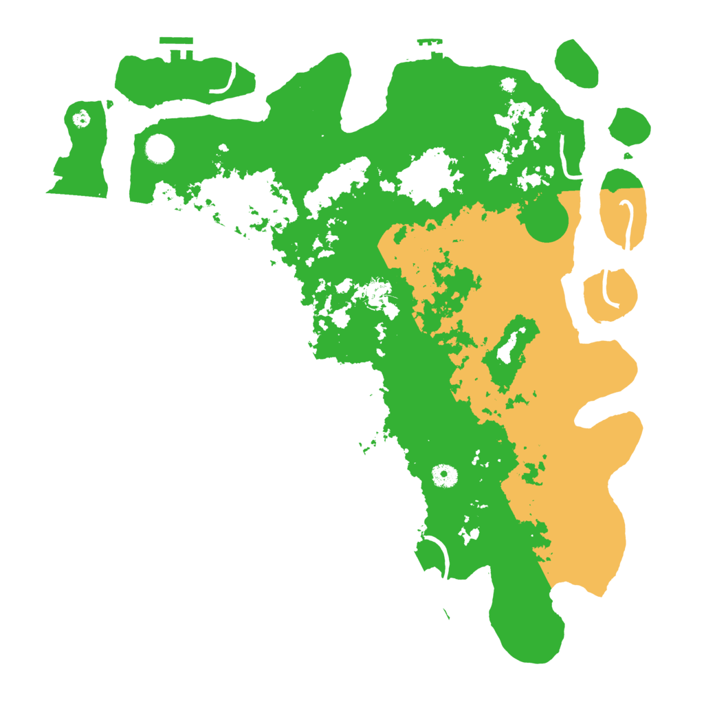 Biome Rust Map: Procedural Map, Size: 4252, Seed: 442183367