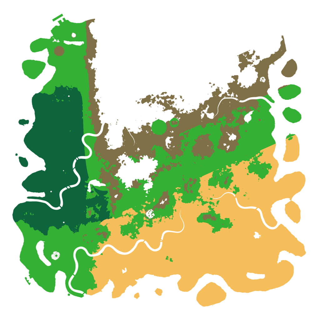 Biome Rust Map: Procedural Map, Size: 5600, Seed: 1702667361