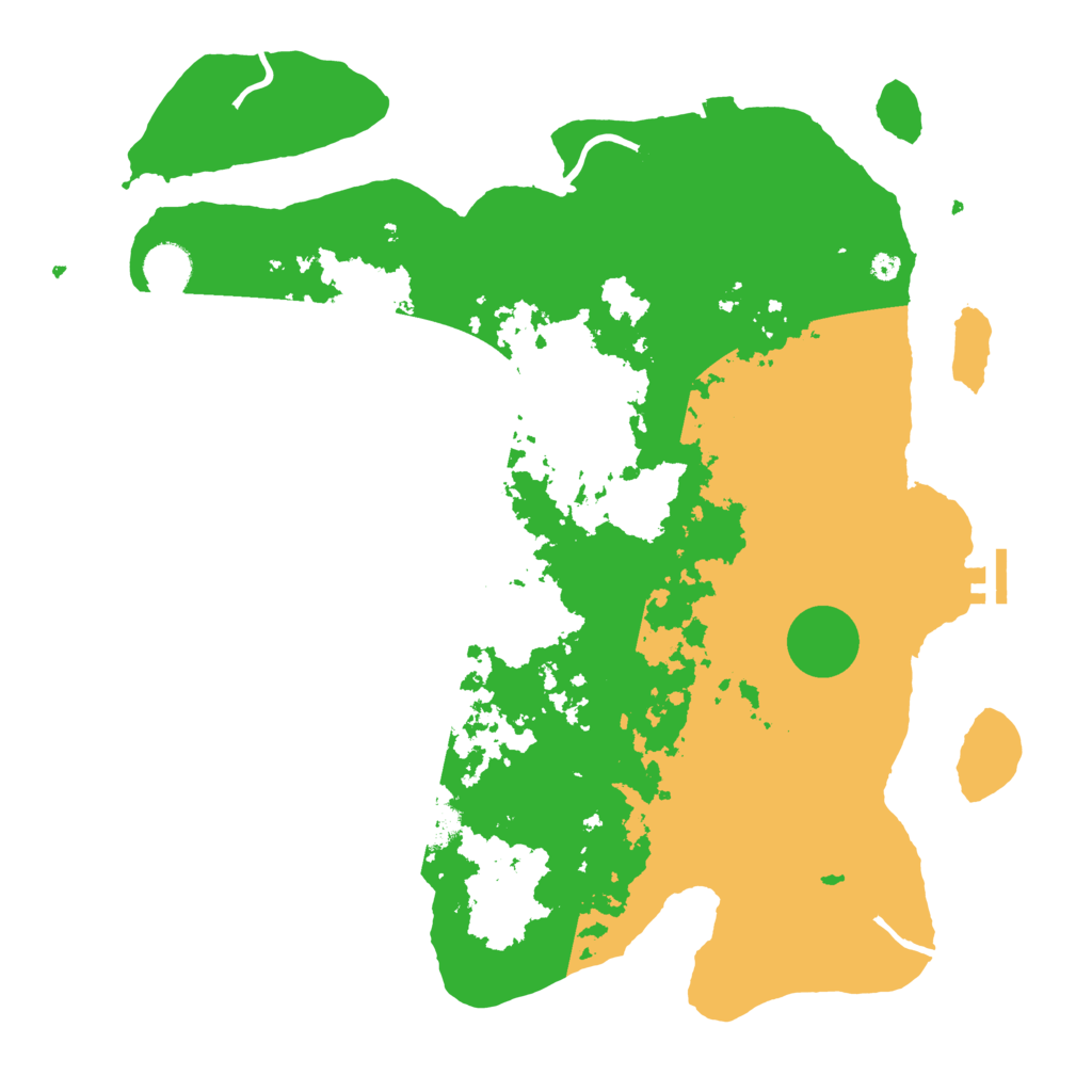 Biome Rust Map: Procedural Map, Size: 4000, Seed: 56987