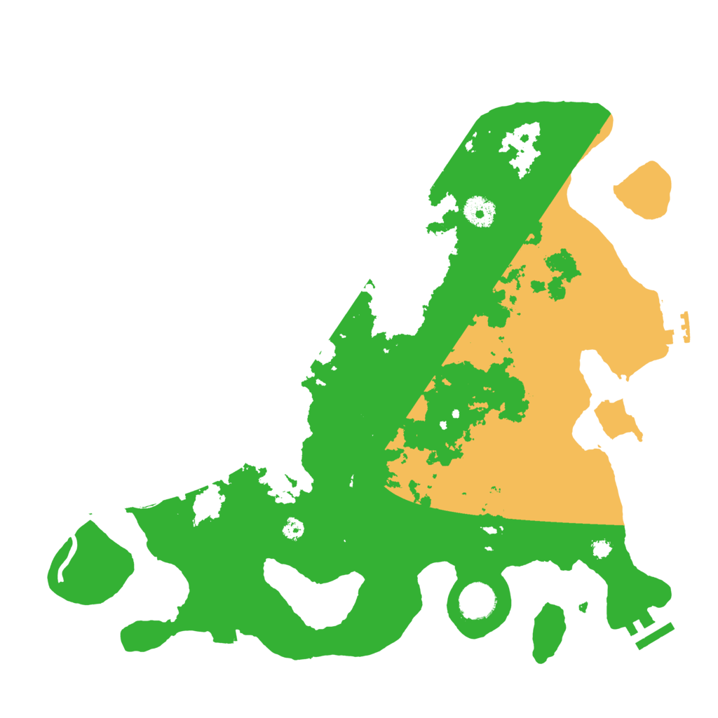 Biome Rust Map: Procedural Map, Size: 3500, Seed: 1616930688