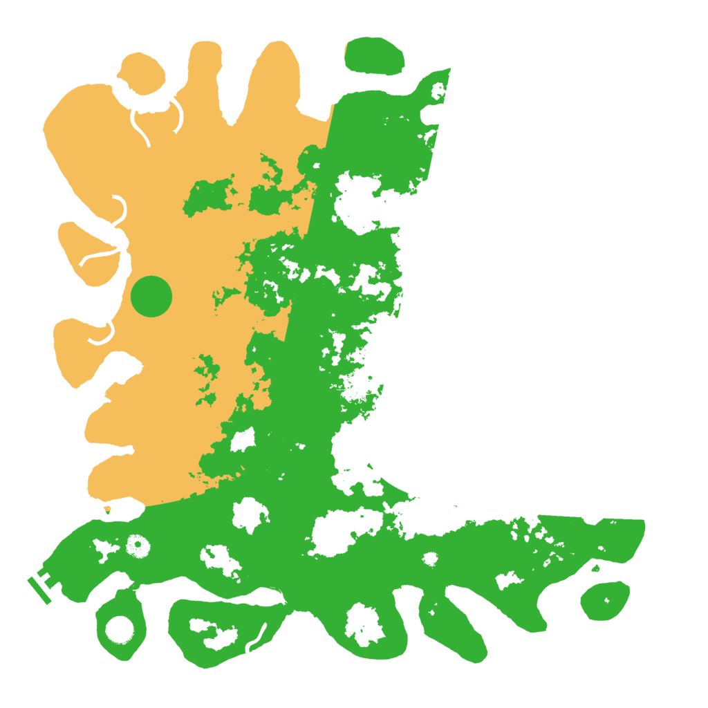 Biome Rust Map: Procedural Map, Size: 4500, Seed: 1400740972