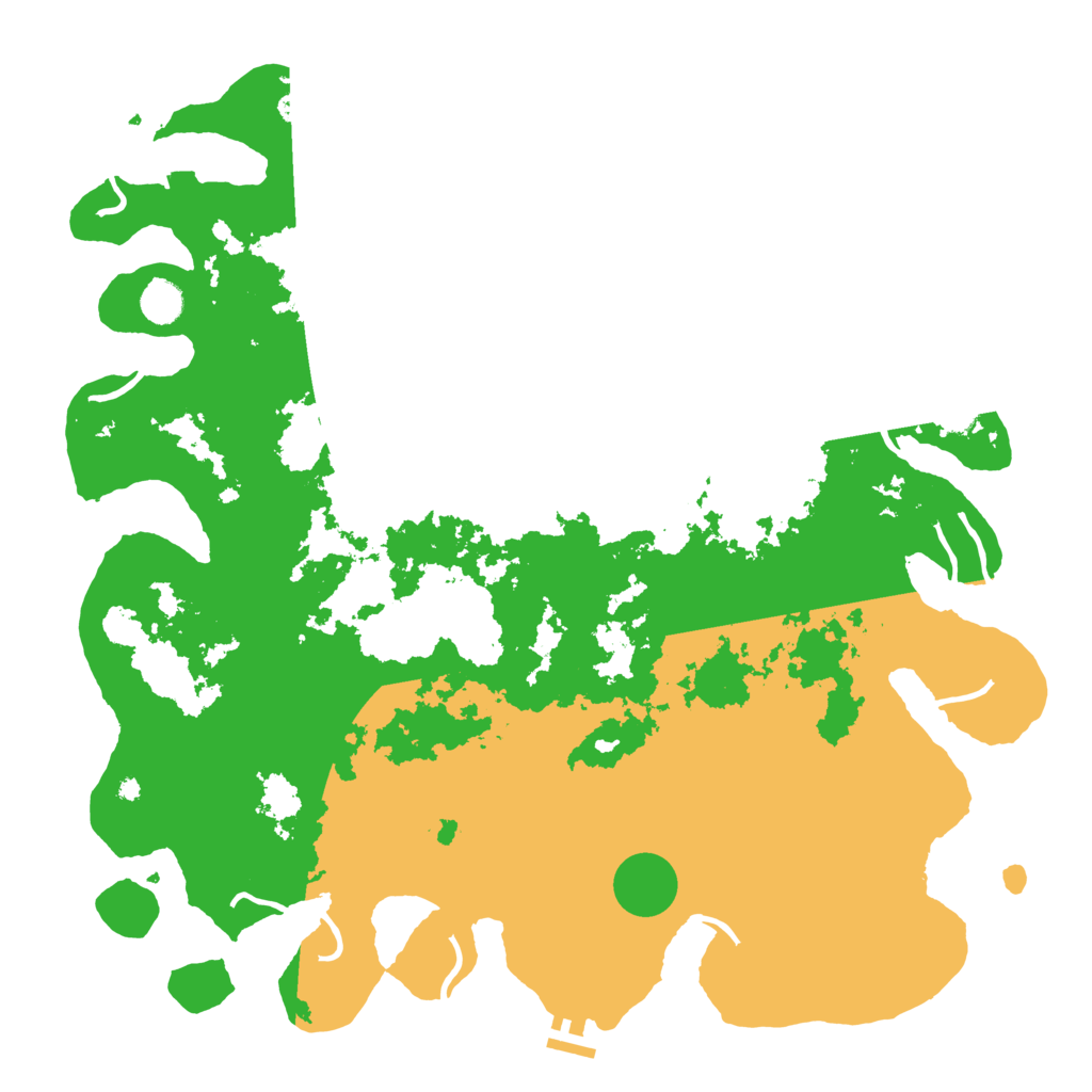 Biome Rust Map: Procedural Map, Size: 4500, Seed: 2126433094