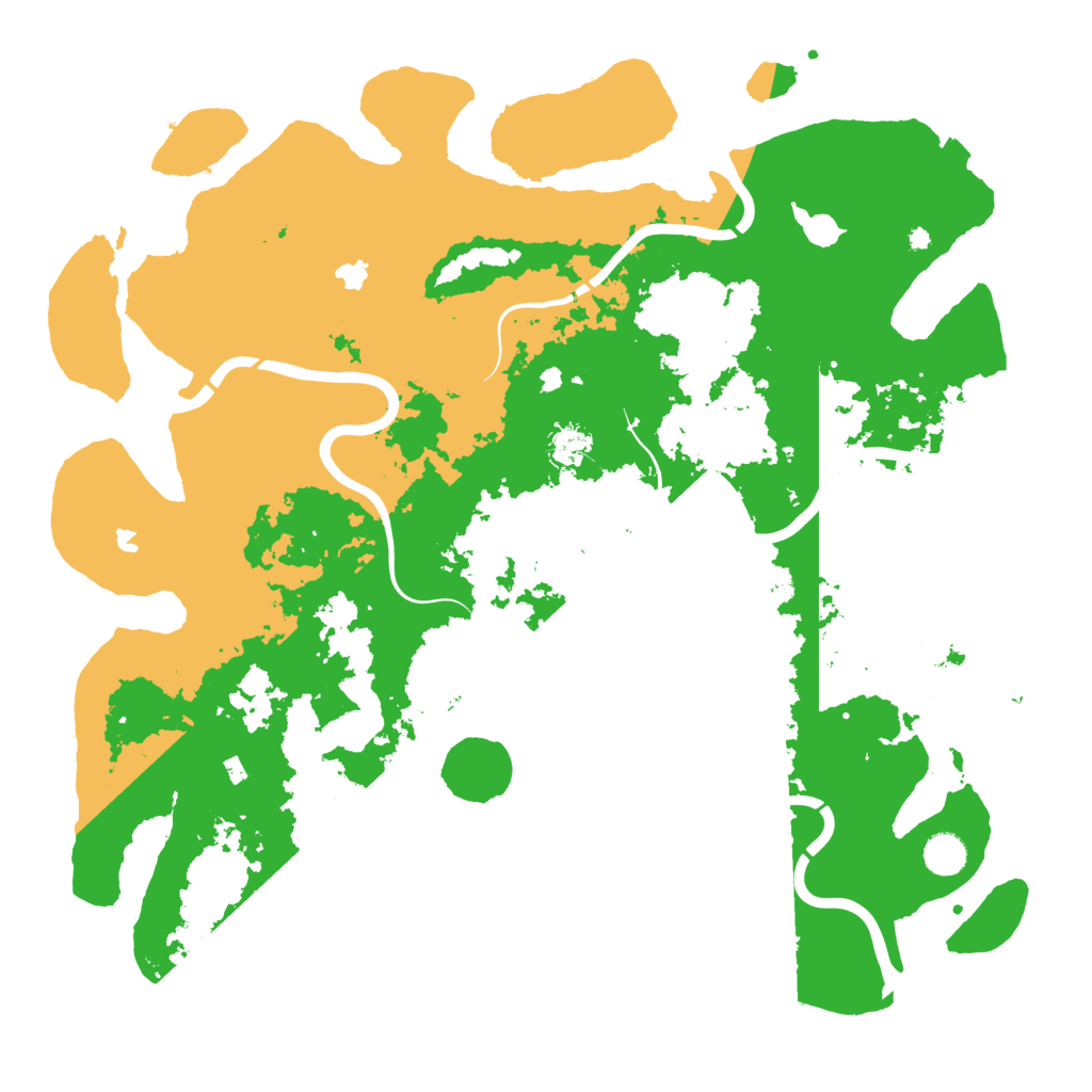 Biome Rust Map: Procedural Map, Size: 4500, Seed: 650738691