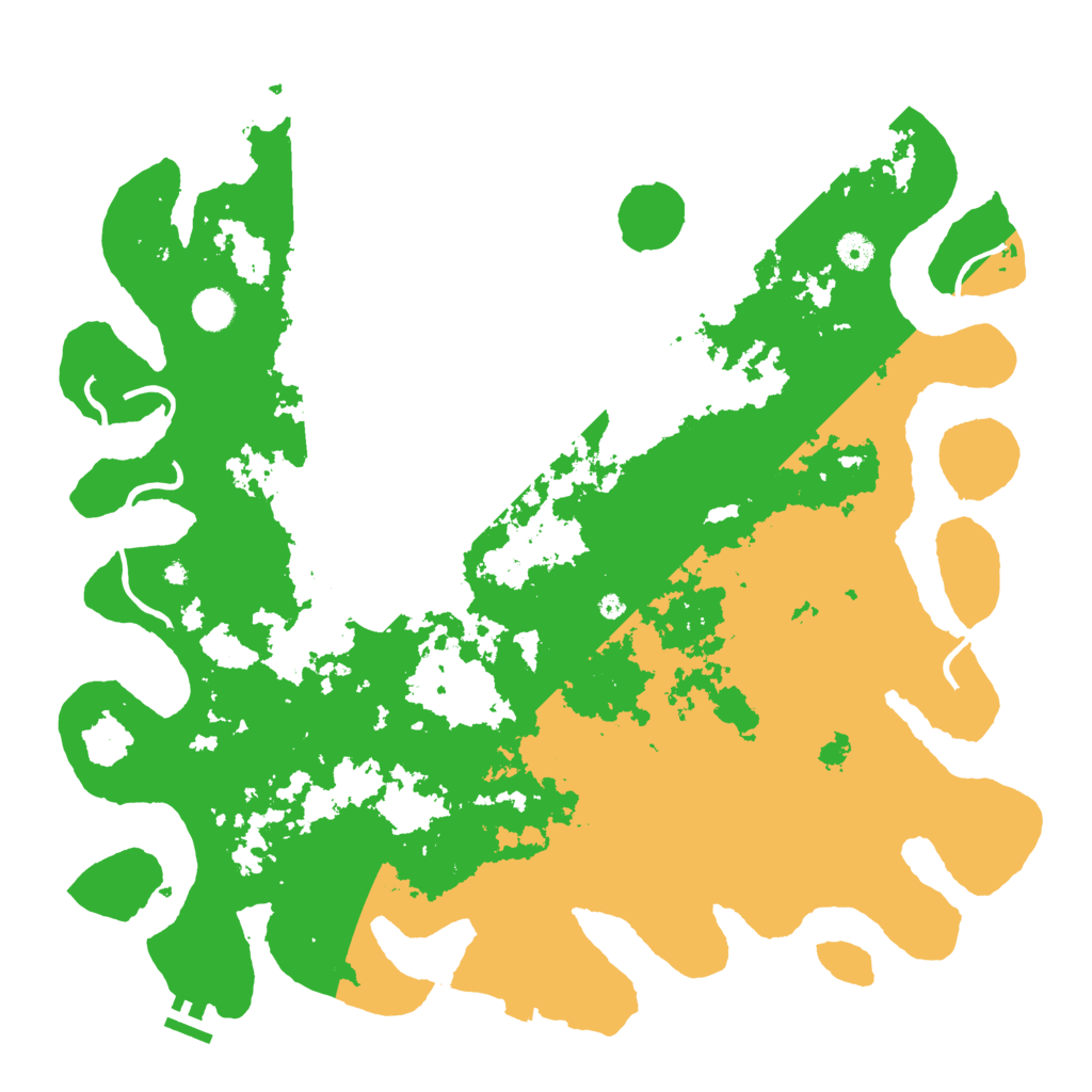 Biome Rust Map: Procedural Map, Size: 4500, Seed: 1015645765