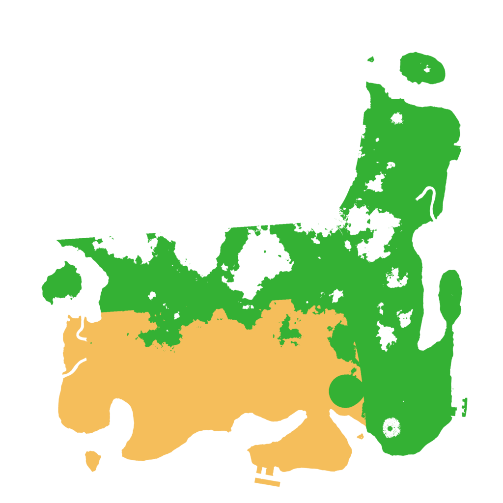 Biome Rust Map: Procedural Map, Size: 4000, Seed: 1619366142