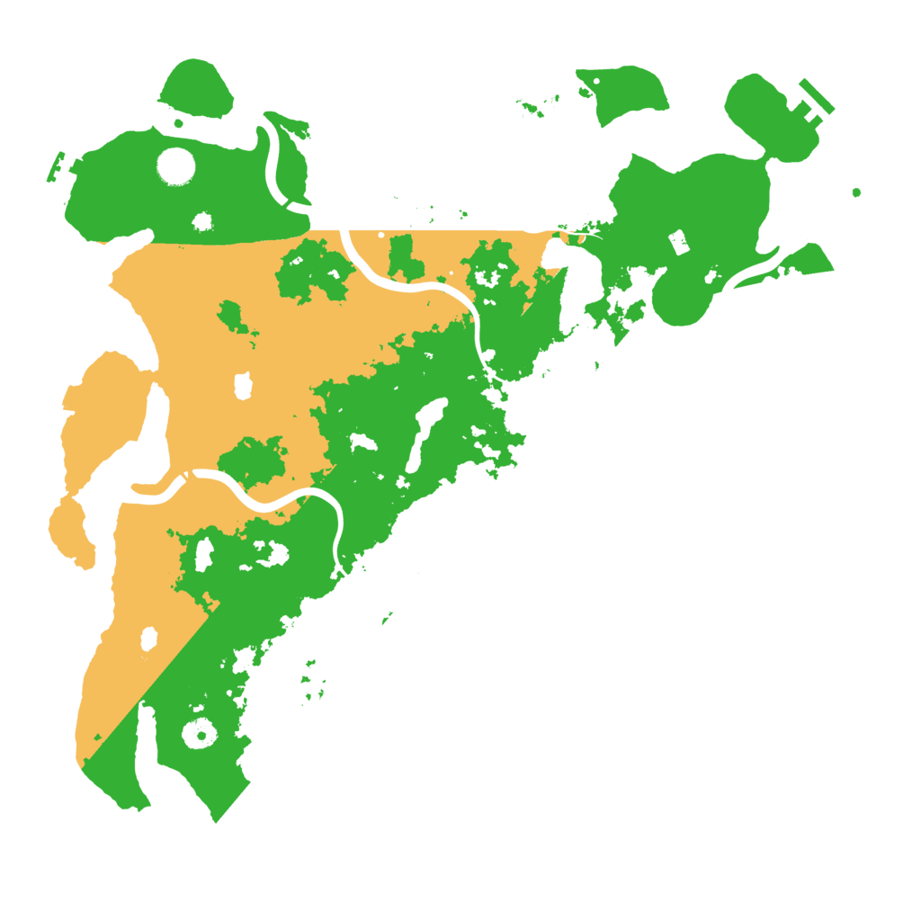 Biome Rust Map: Procedural Map, Size: 4250, Seed: 522220541