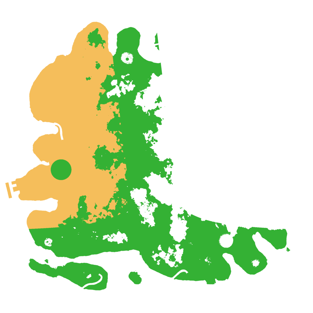 Biome Rust Map: Procedural Map, Size: 4000, Seed: 804802009