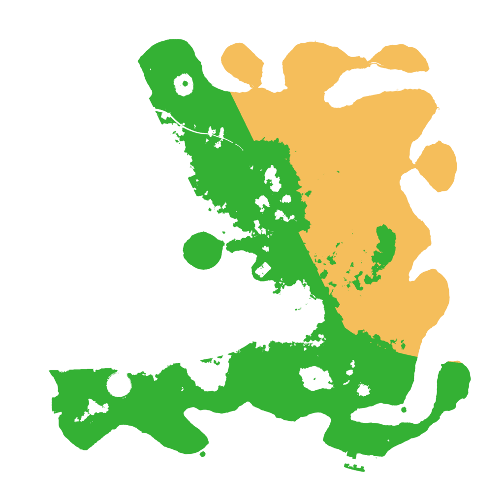 Biome Rust Map: Procedural Map, Size: 3650, Seed: 748252