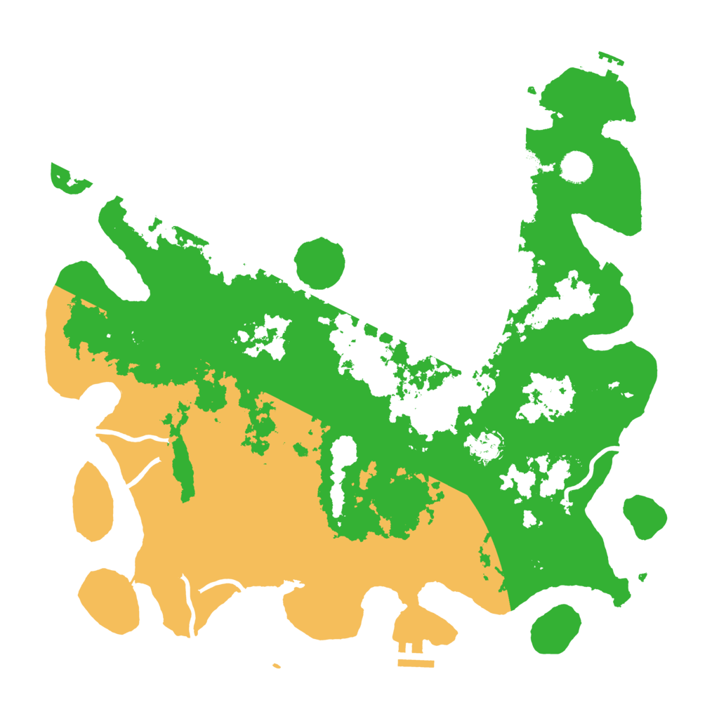 Biome Rust Map: Procedural Map, Size: 4000, Seed: 335669285