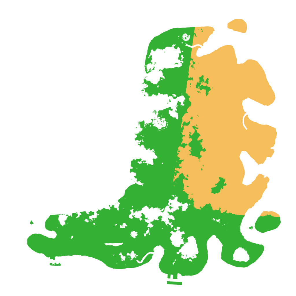 Biome Rust Map: Procedural Map, Size: 4000, Seed: 849571695