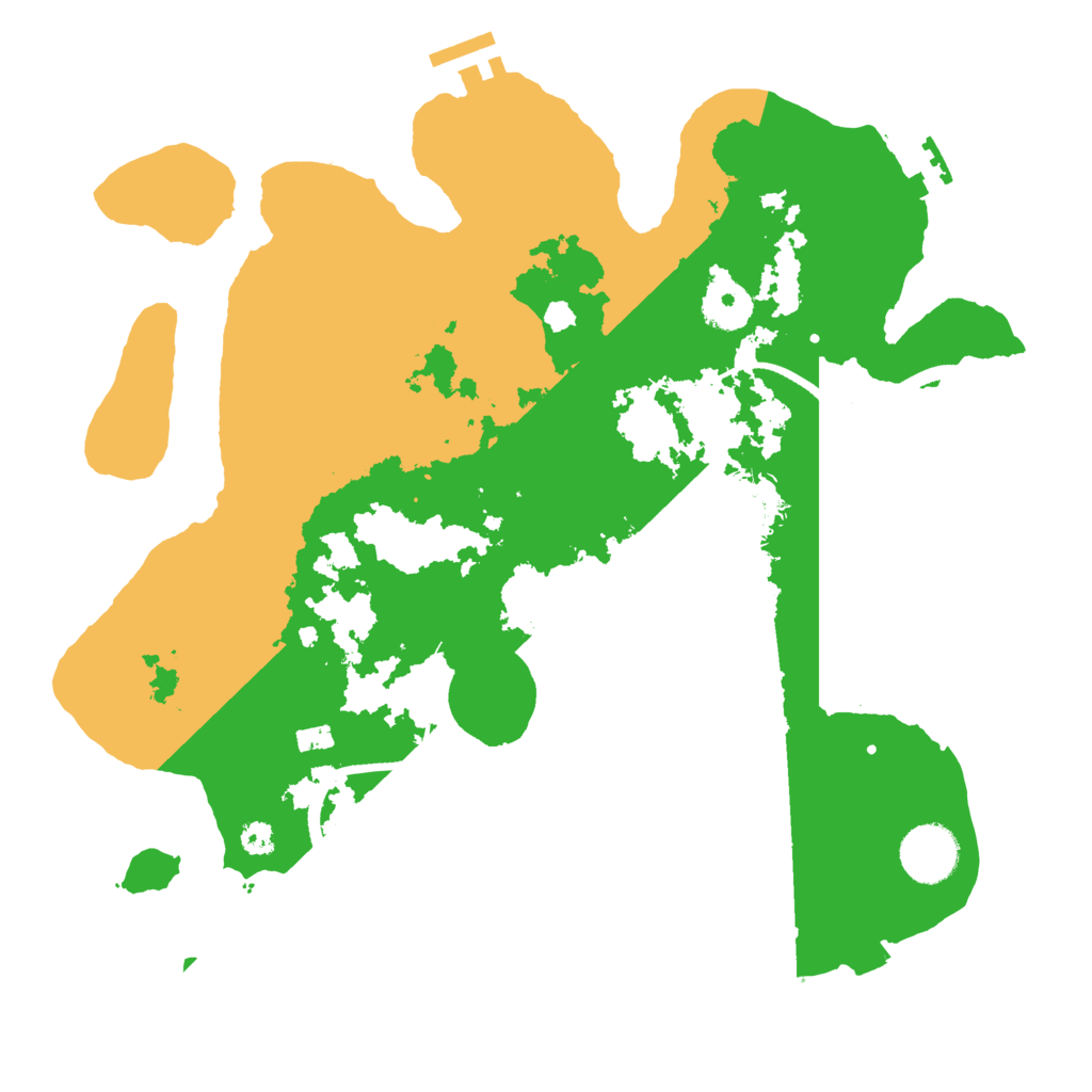 Biome Rust Map: Procedural Map, Size: 3300, Seed: 1411780488