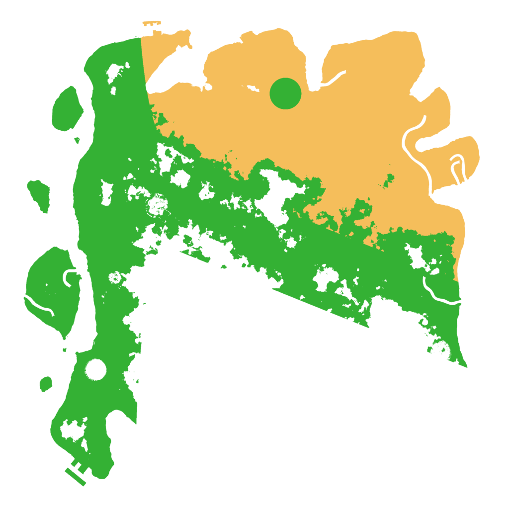 Biome Rust Map: Procedural Map, Size: 4250, Seed: 1210274414