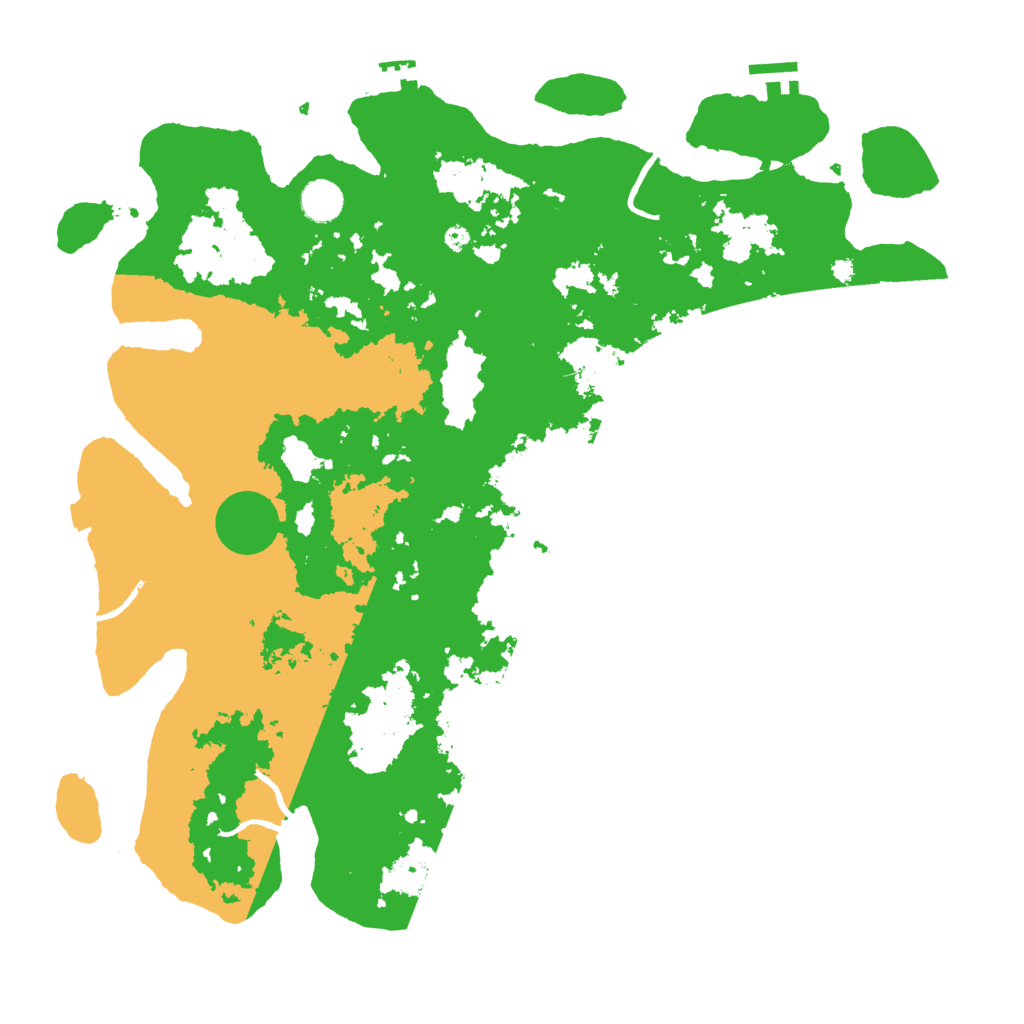 Biome Rust Map: Procedural Map, Size: 4250, Seed: 25648946