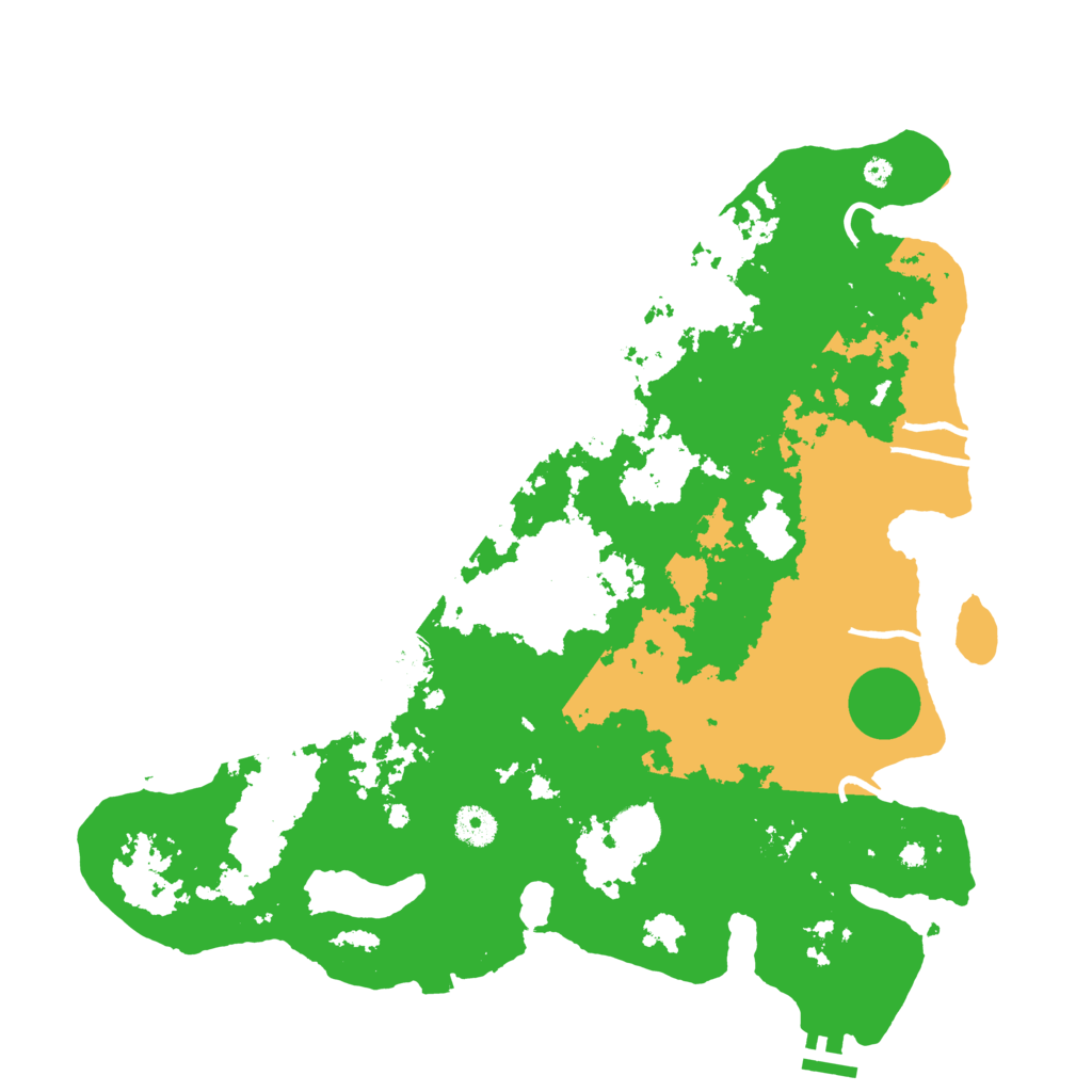 Biome Rust Map: Procedural Map, Size: 4000, Seed: 1639558446