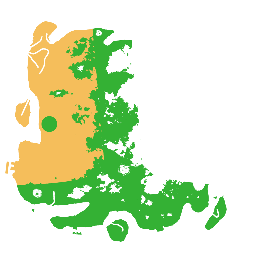 Biome Rust Map: Procedural Map, Size: 4250, Seed: 594371906