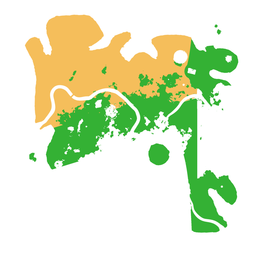 Biome Rust Map: Procedural Map, Size: 3500, Seed: 1855232001