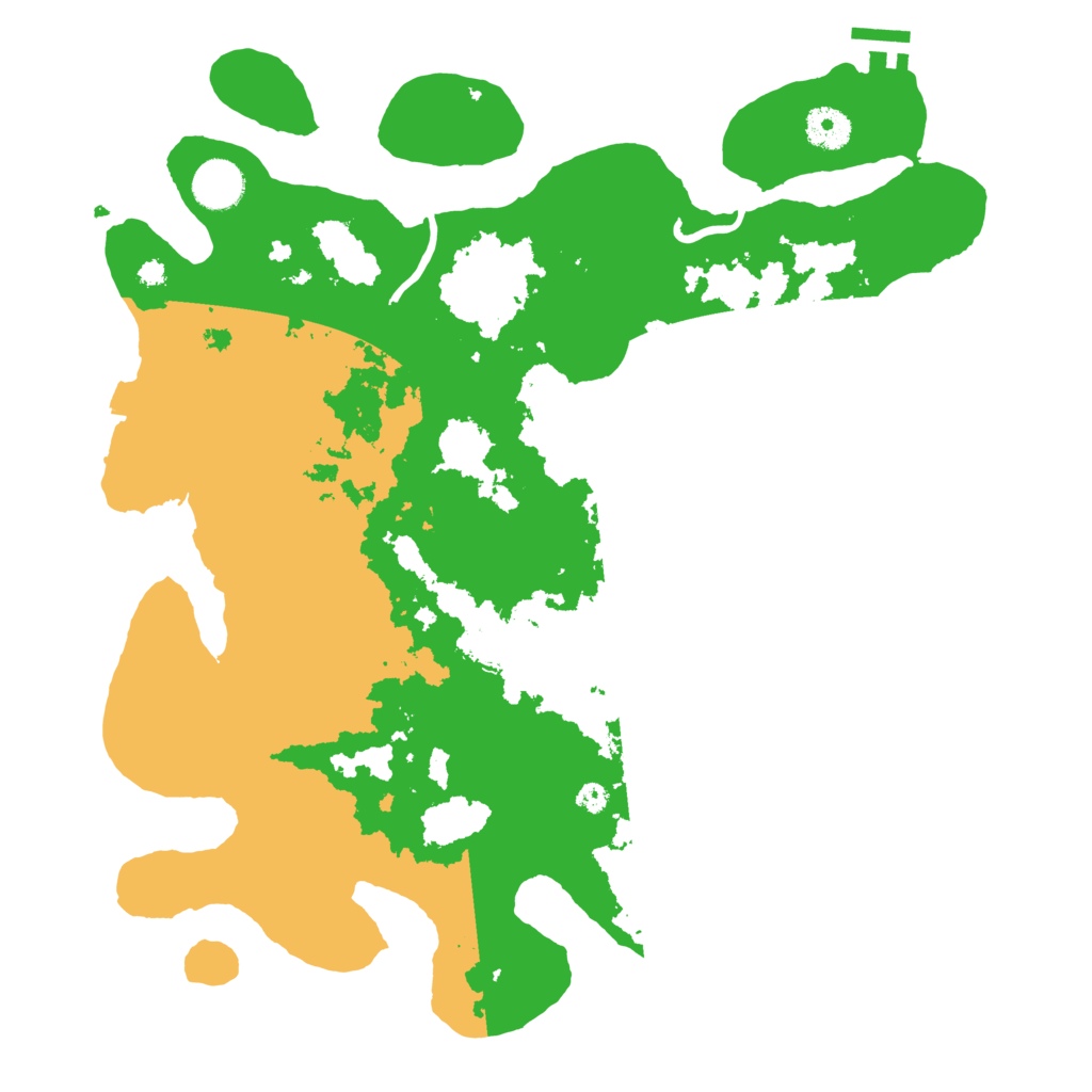 Biome Rust Map: Procedural Map, Size: 3750, Seed: 2024080