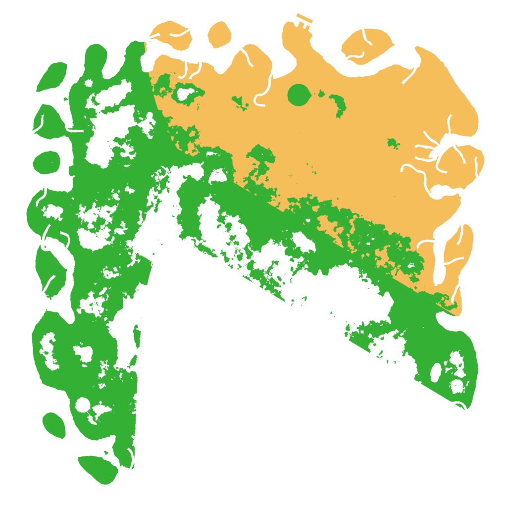 Biome Rust Map: Procedural Map, Size: 6000, Seed: 20824