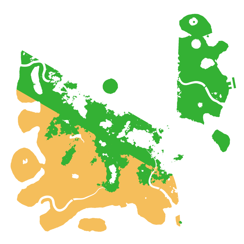 Biome Rust Map: Procedural Map, Size: 4500, Seed: 759048674