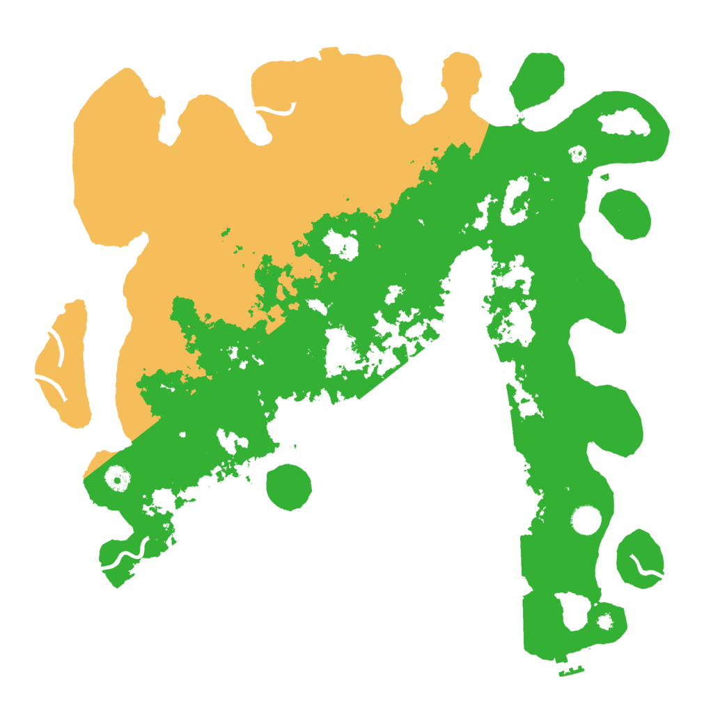 Biome Rust Map: Procedural Map, Size: 4250, Seed: 665679708