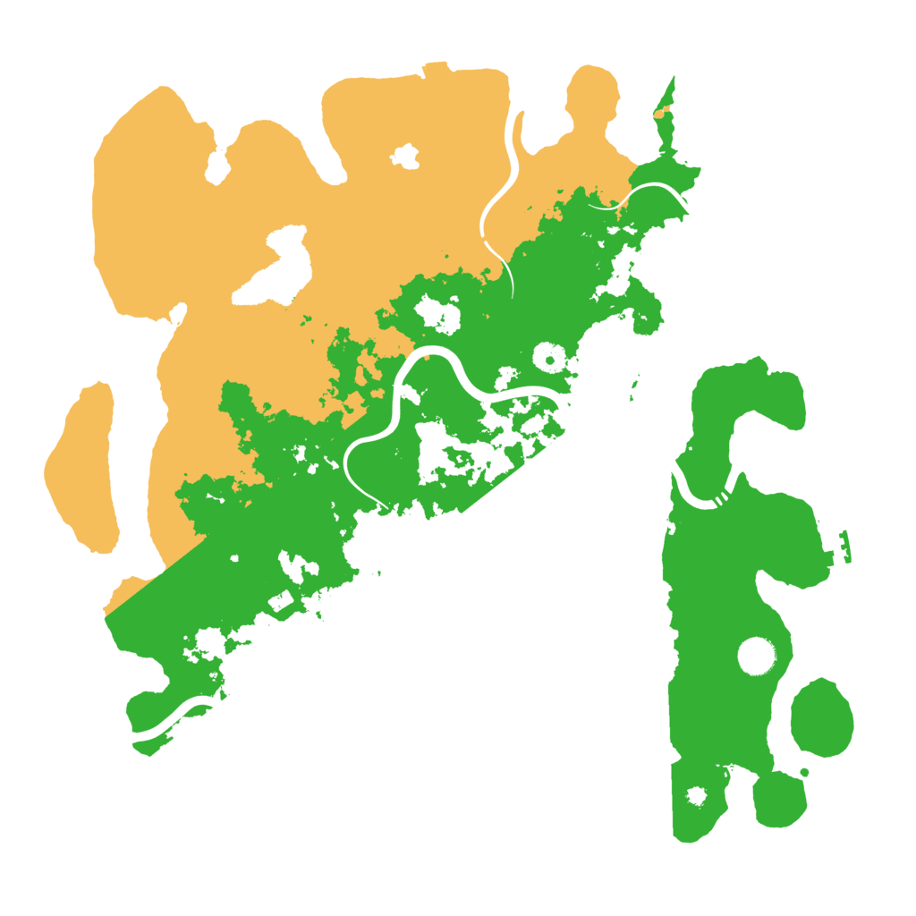 Biome Rust Map: Procedural Map, Size: 4250, Seed: 665679708