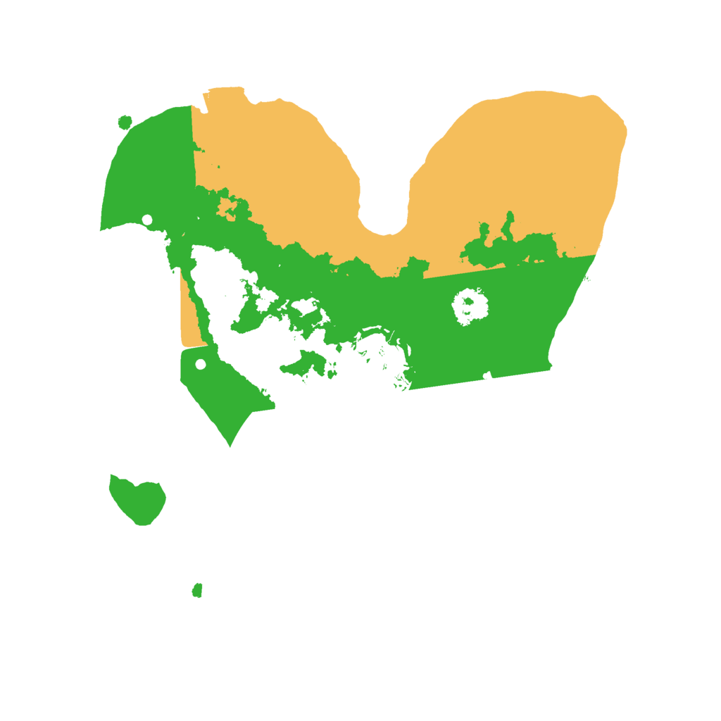 Biome Rust Map: Procedural Map, Size: 2050, Seed: 50000