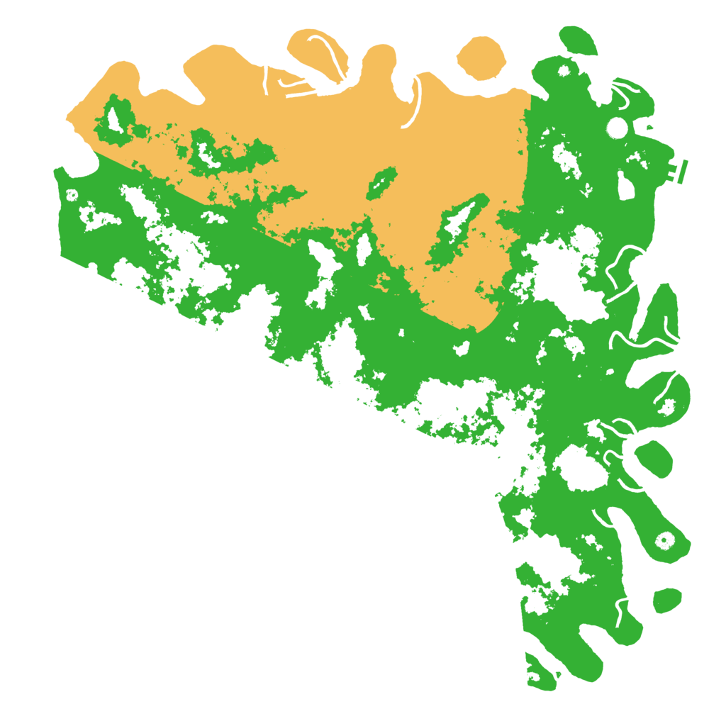 Biome Rust Map: Procedural Map, Size: 6000, Seed: 736344898