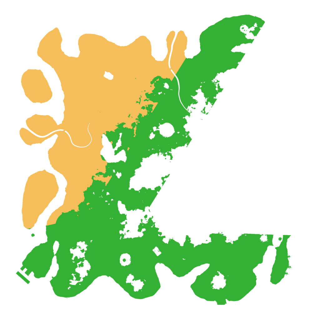 Biome Rust Map: Procedural Map, Size: 4000, Seed: 1325757881