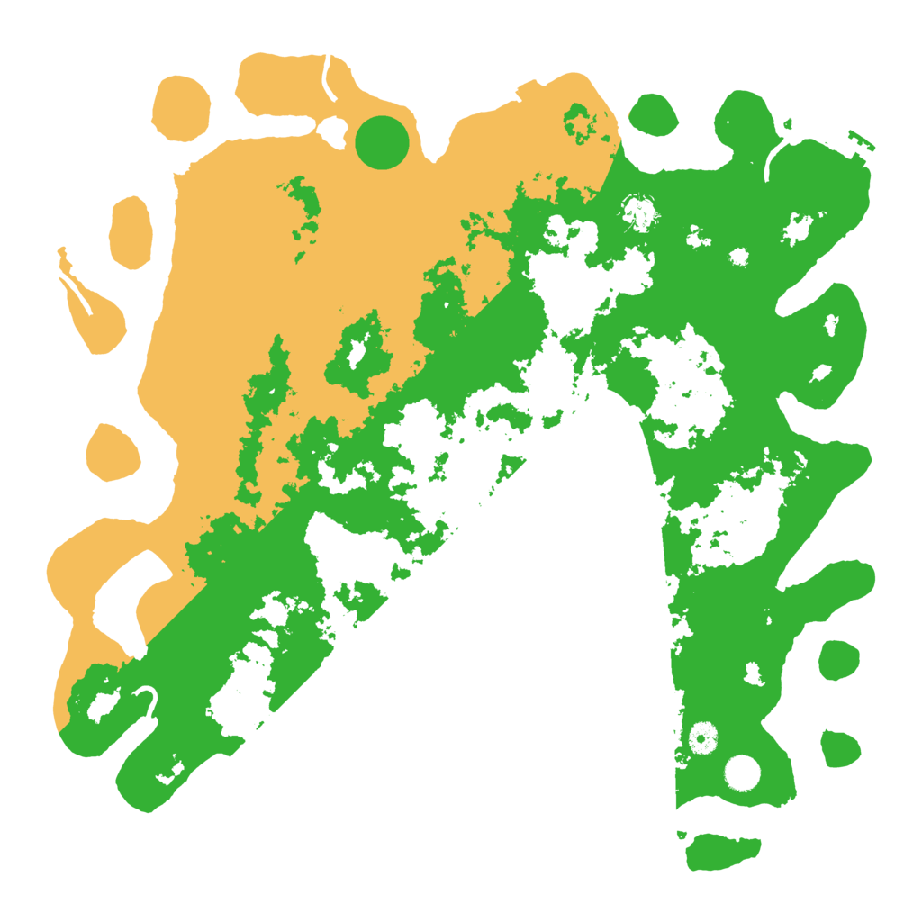 Biome Rust Map: Procedural Map, Size: 4500, Seed: 1421786444