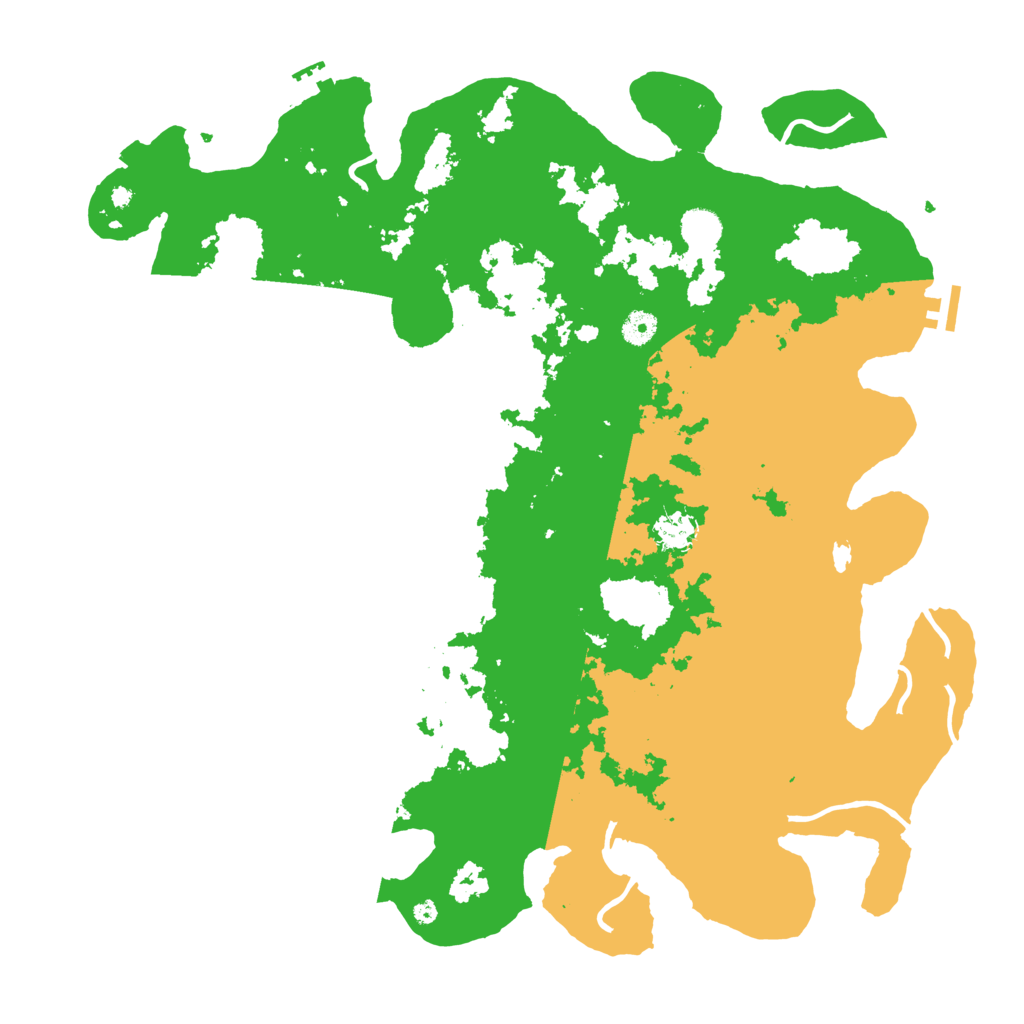 Biome Rust Map: Procedural Map, Size: 4500, Seed: 42884436