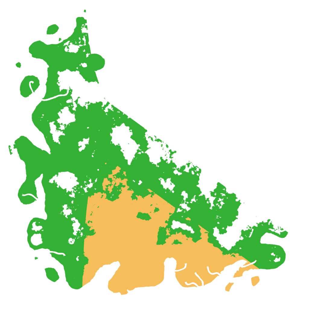 Biome Rust Map: Procedural Map, Size: 5000, Seed: 65012335