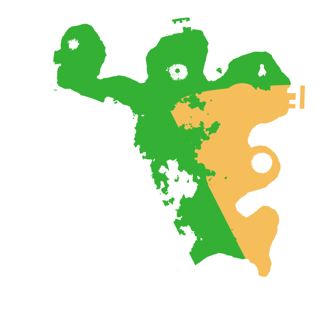 Biome Rust Map: Procedural Map, Size: 2750, Seed: 318965003