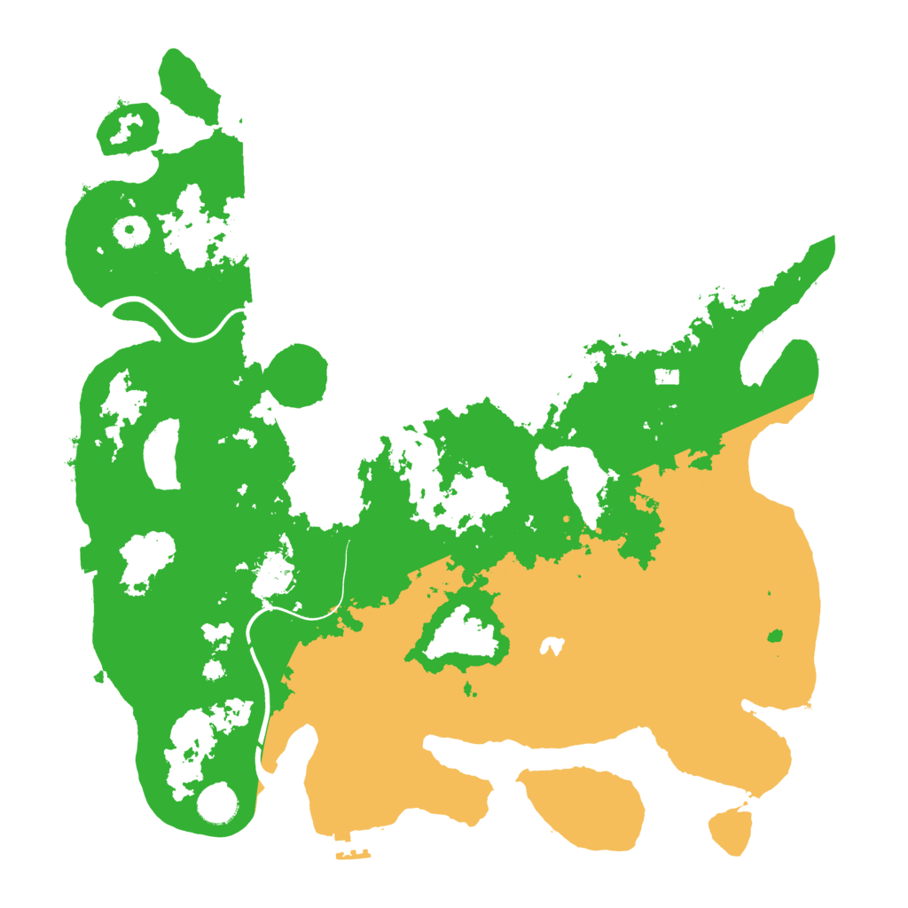 Biome Rust Map: Procedural Map, Size: 4000, Seed: 1538592779