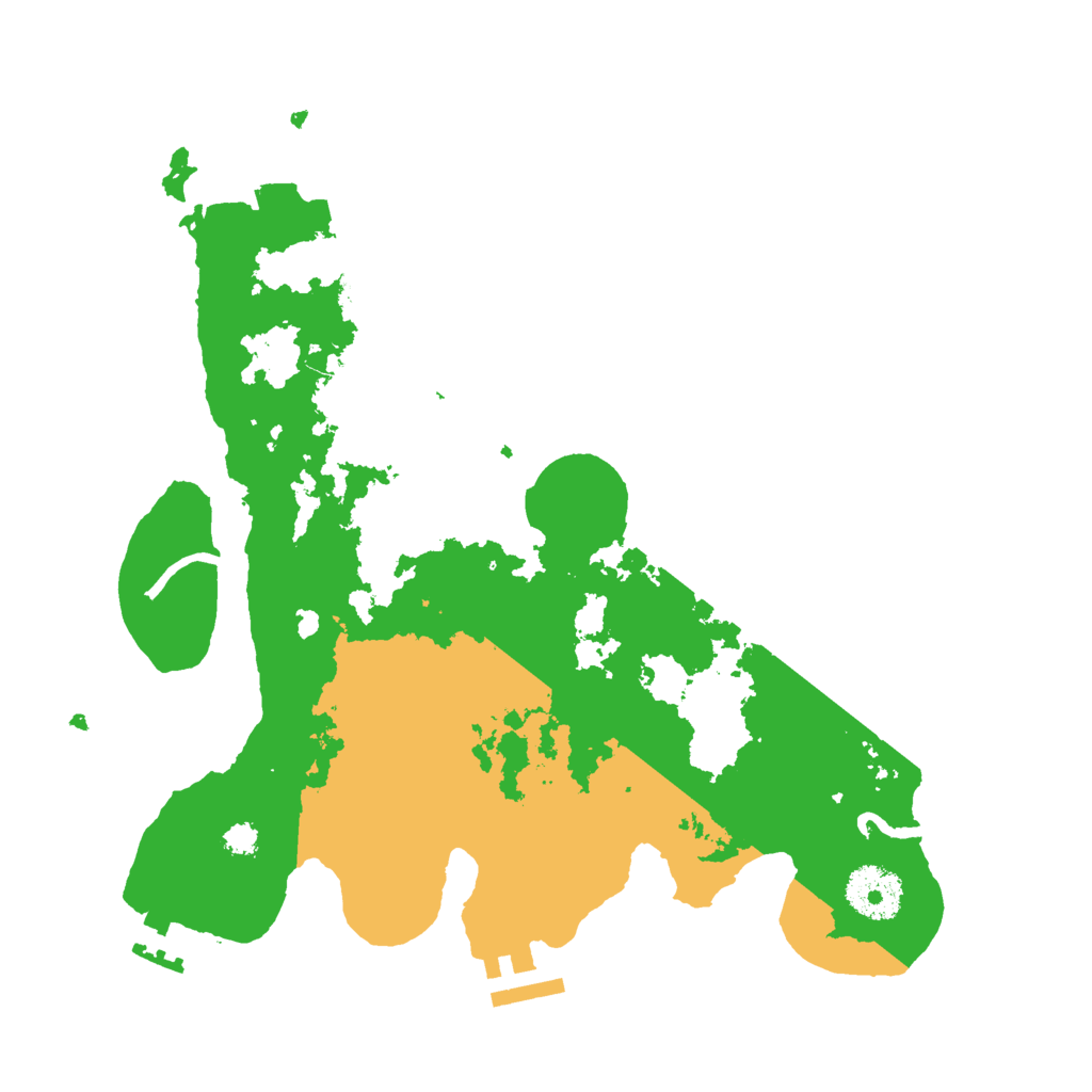 Biome Rust Map: Procedural Map, Size: 3000, Seed: 453245632