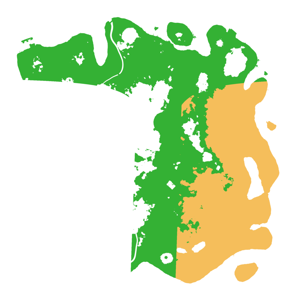Biome Rust Map: Procedural Map, Size: 3875, Seed: 1187164585