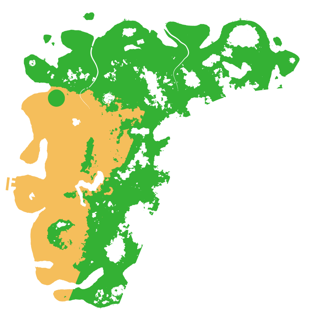 Biome Rust Map: Procedural Map, Size: 5000, Seed: 1082024