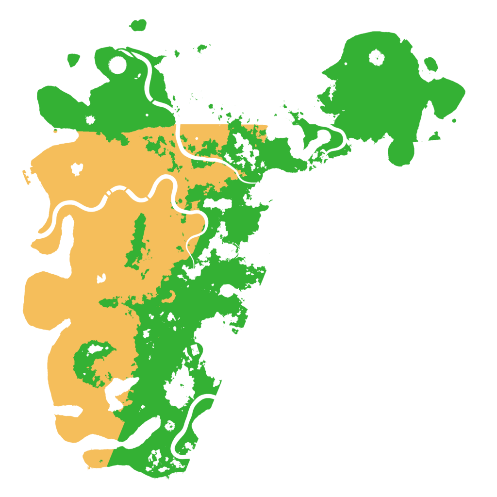 Biome Rust Map: Procedural Map, Size: 5000, Seed: 1082024
