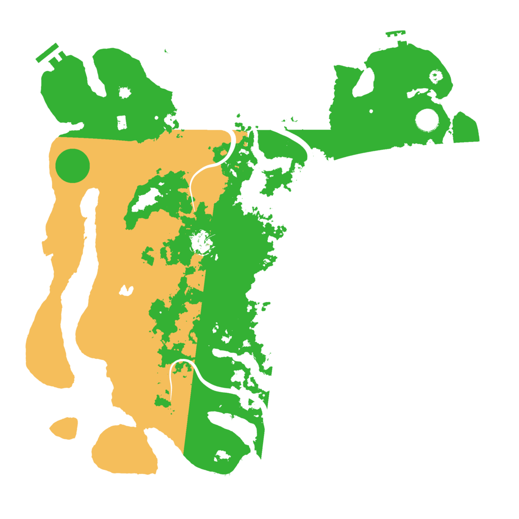 Biome Rust Map: Procedural Map, Size: 4000, Seed: 1824